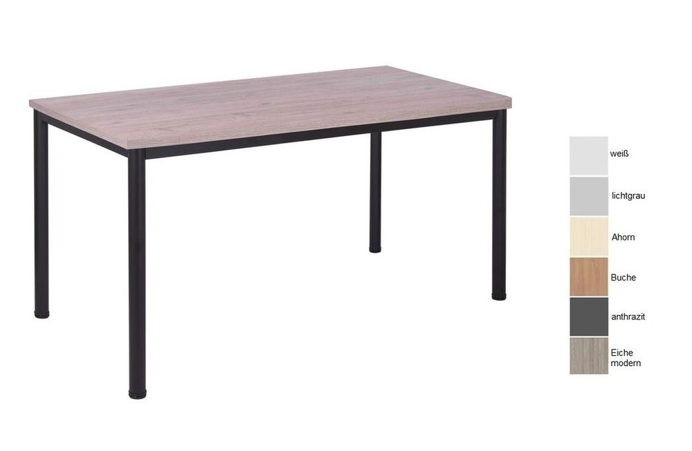 Besprechungstisch-89070-a Schreibtisch / Besprechungstisch Gestell schwarz