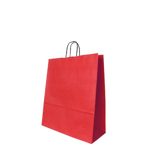 Papier-Tragetaschen - farbig - 42cm hoch