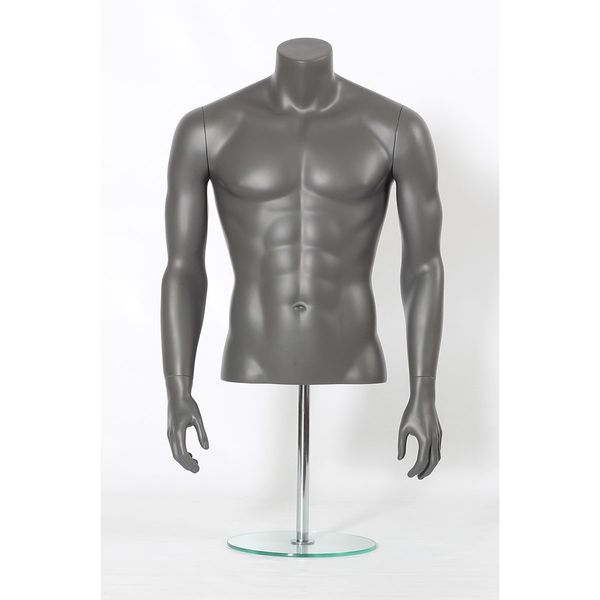 6516-0-111-76 Herrentorso beide Arme gerade