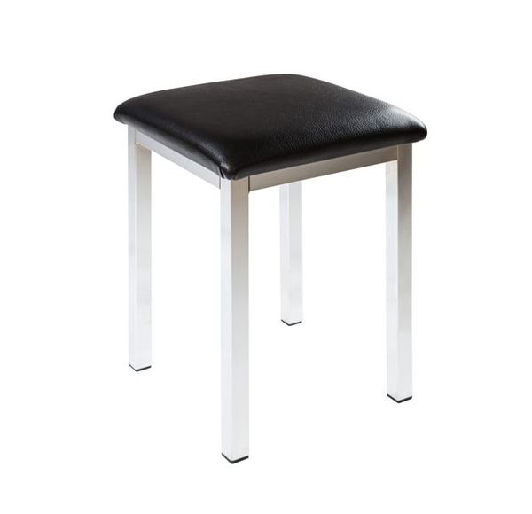 Hocker-8283 Hocker mit Ledersitzfläche