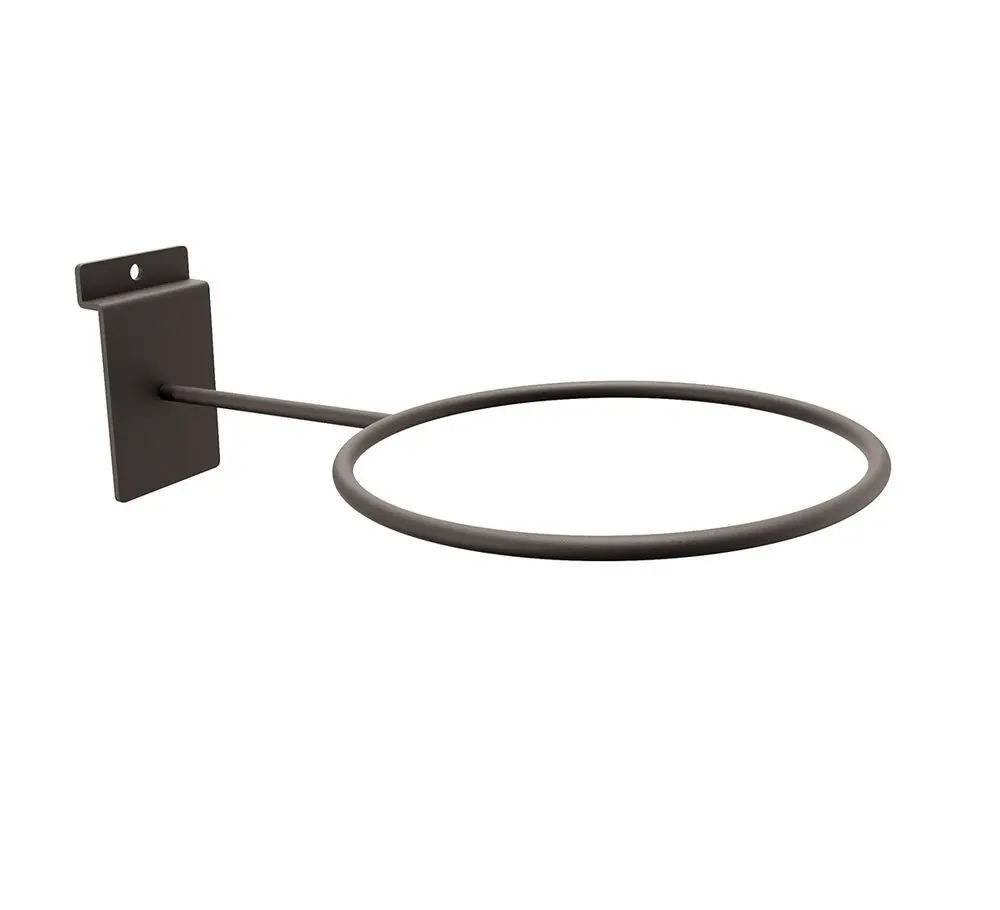 Ballhalter - verchromt / schwarz
