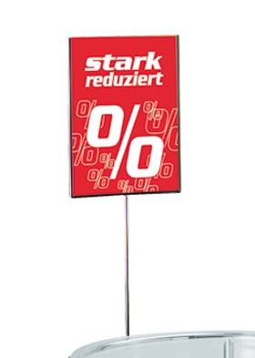 plack-halt-6430-0-050-44 Plakathalter für Aktions-Verkaufsschale