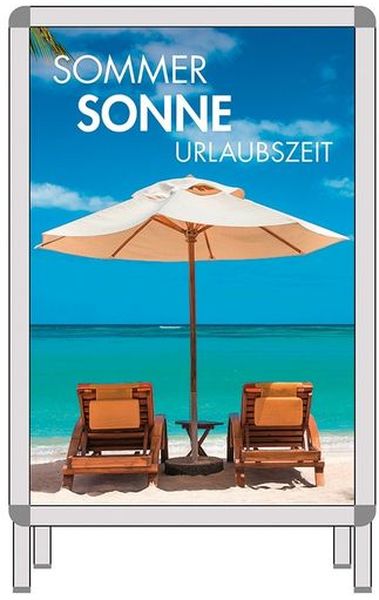 rah-pla-6660-0-875-996 Plakat für Rahmen " SOMMER - SONNE - URLAUBSZEIT " DIN A1