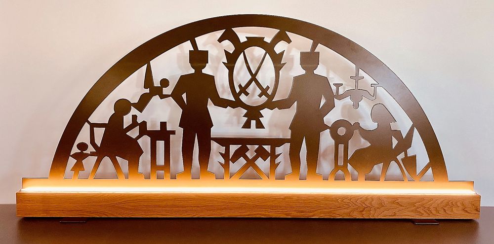 Schwibbogen-vorn-1-Kopie Schwibbogen 150 cm - Metall/Holz im Traditionellem Motiv