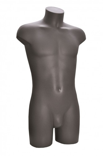 Herrentroso-grau-6720-0-095-66 Herrentorso durchgefärbt - 2 Farben