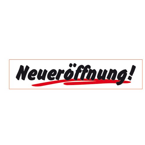 6652-0-137-17-neu-ff Aufkleber " Neueröffnung ! "