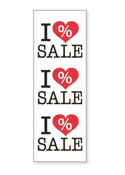 Plakat-6640-0-747-01 Plakat " I Love SALE "