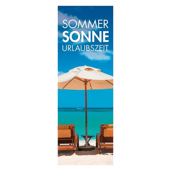 Plakat-6660-0-873-996 Plakat " SOMMER, SONNE, URLAUBSZEIT " - hoch