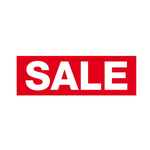 6652-0-486-17r0IbZhgJQOGeJ Aufkleber " SALE "