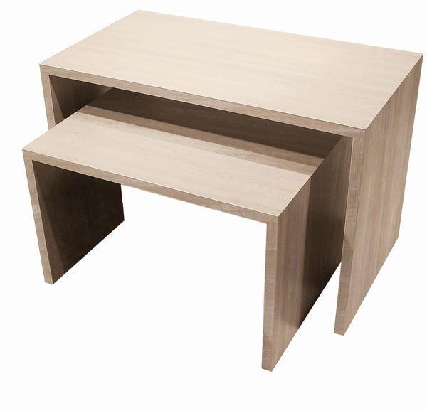 Stufentisch-Set-Dub-8007 Verkaufstische Stufentisch Set " DUB " - 2 Tische