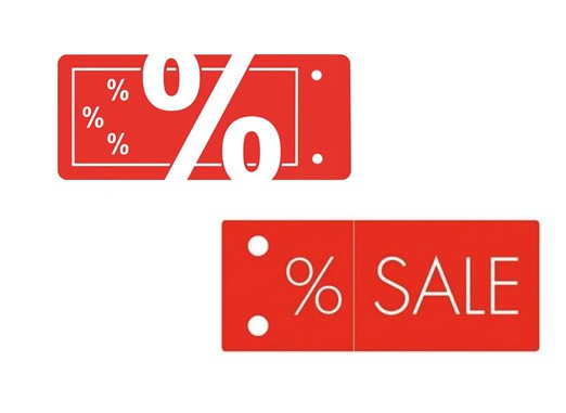 Kleiderbügel-Fahne - % / SALE