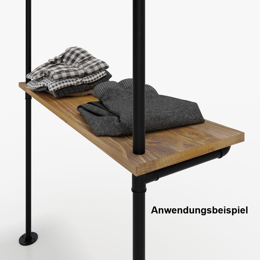 Bretthalter Fachbodenträger - im Rohrdesign