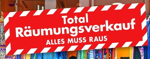 6652-0-798-17-XXL-1-1 Aufkleber " Total Räumungsverkauf - ALLES MUS RAUS "