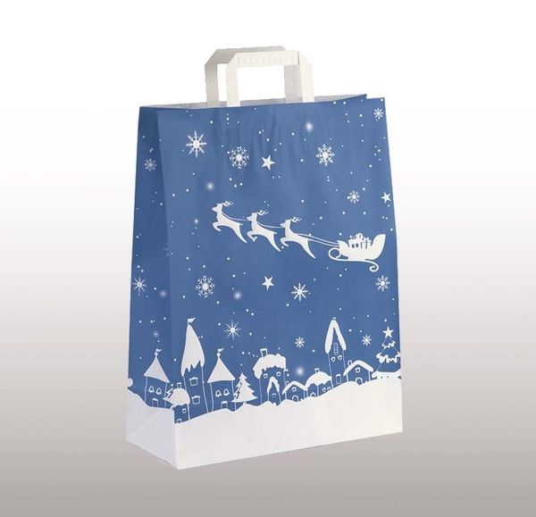 Tasche-6996 Papier-Tragetaschen - Weihnachten