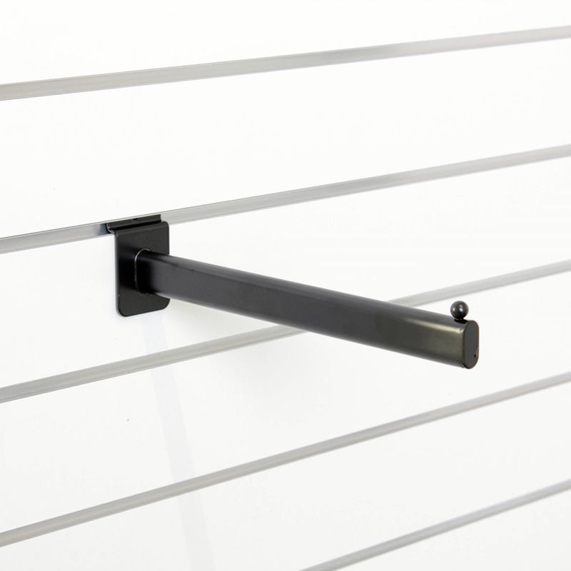 3382-Abhaengearm-oval-gerade_schwarz Abhängearm gerade 30cm - schwarz