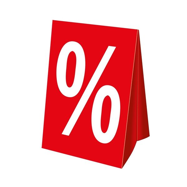 Dach-Aufsteller-6640 Dachaufsteller " % " DIN A3